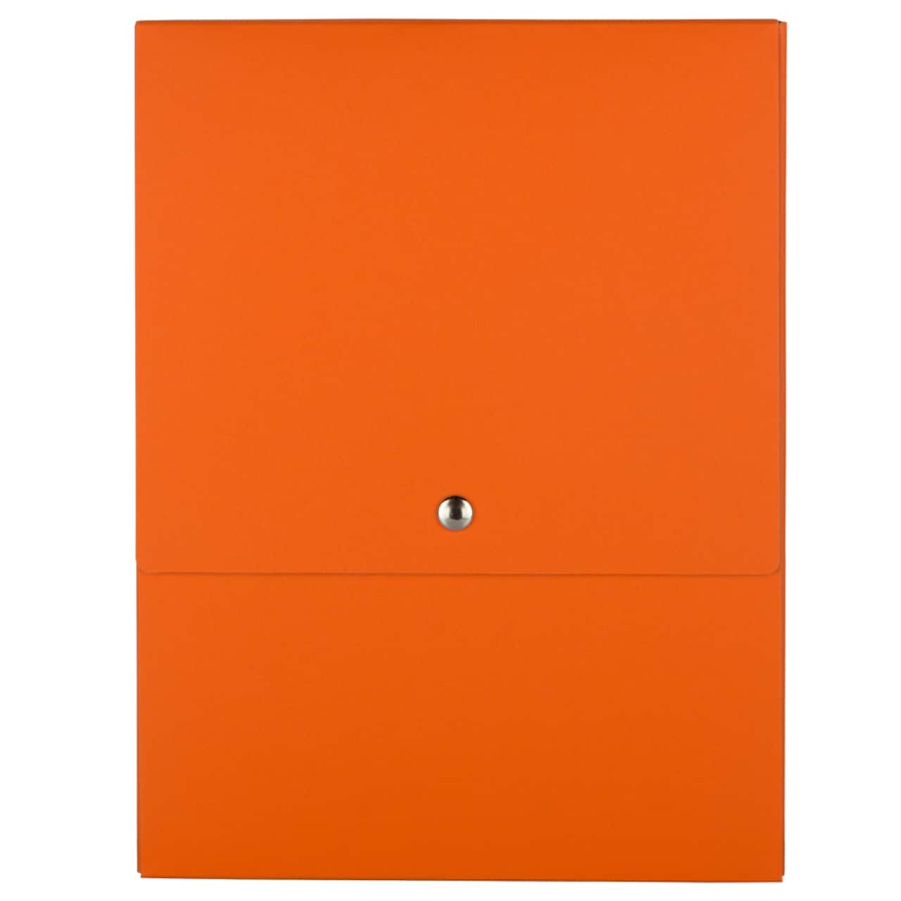 JAM Paper Vertical Kraft Snap Closure Portfolio